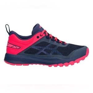 Oasis Dark Blue and Bright Pink Athletic Shoes